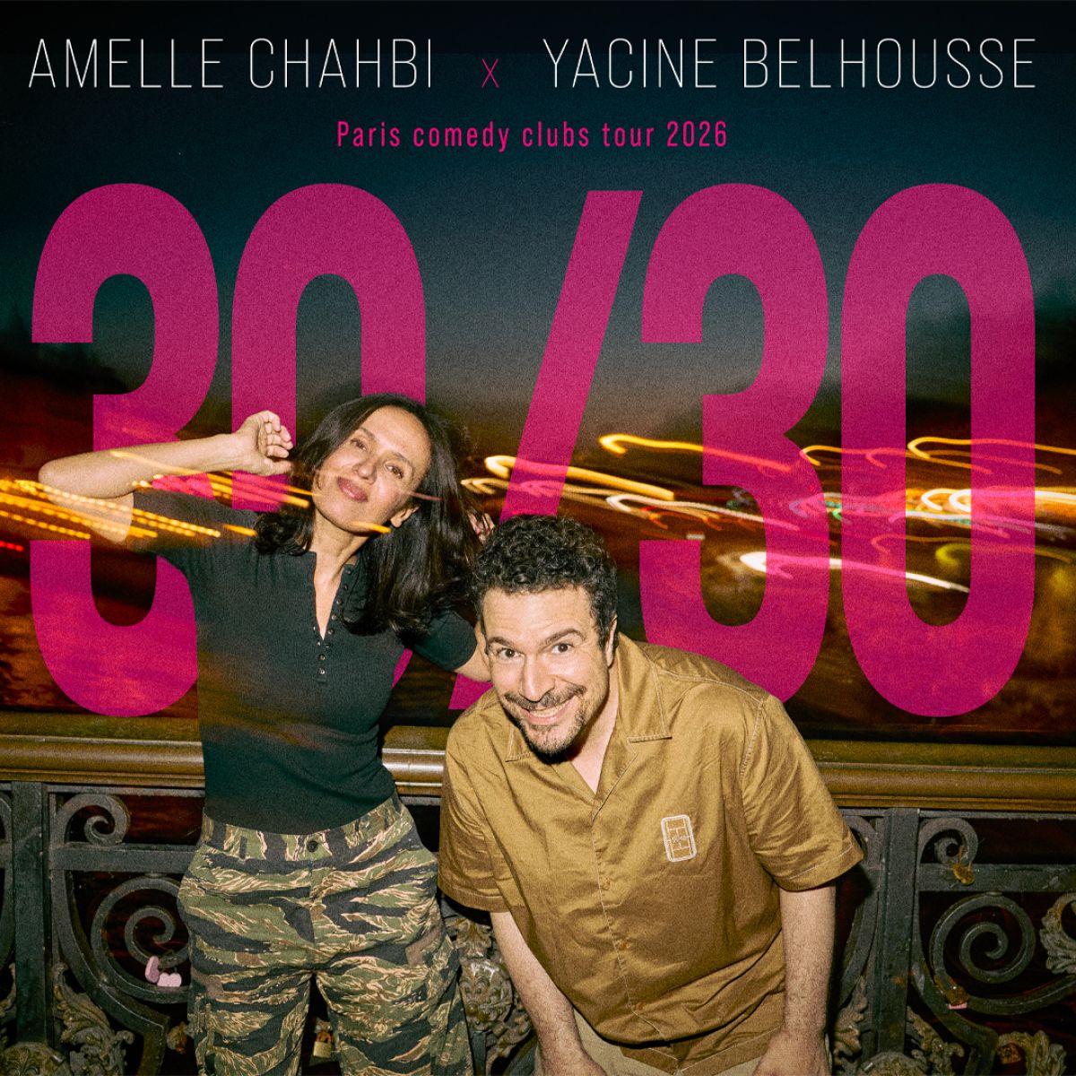 Amelle Chahbi X Yacine Belhousse